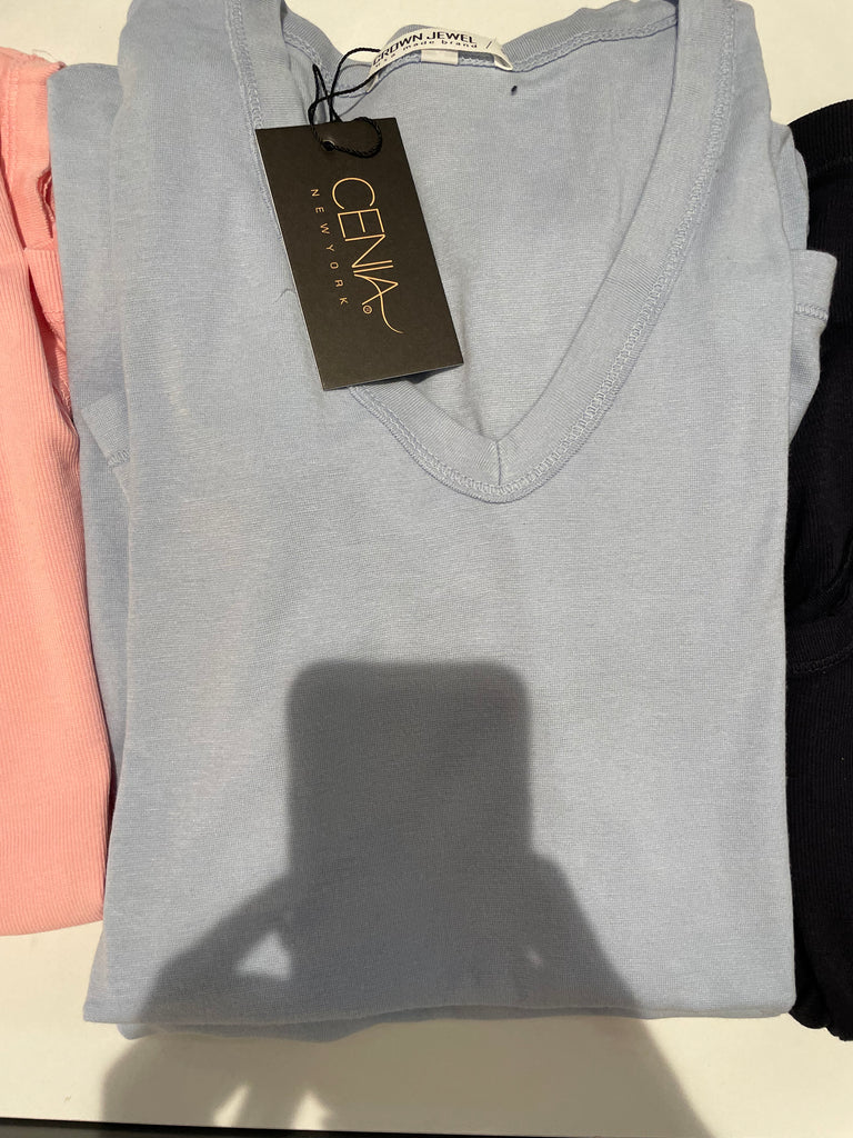 Ventura S/S V-Neck - Cenia New York