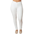 White Jeans Basic Signature Style - Ceniajeans