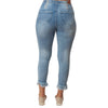 Fashion Style Fringed Leg Jeans - Ceniajeans