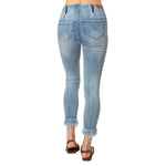 Fashion Style Fringed Leg Jeans - Ceniajeans