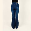 Printed Leg Insert Bootcut - Ceniajeans